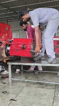 MAHINDRA TRACTOR ENGINE FITTING #mahindra #tractor #engine #fitting
