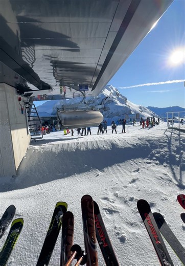 Facing the Panic of Getting Off the Ski Lift