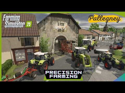 🔴 LIVE — Field Work Day on Pallegney 🇫🇷 | Farming Simulator 25