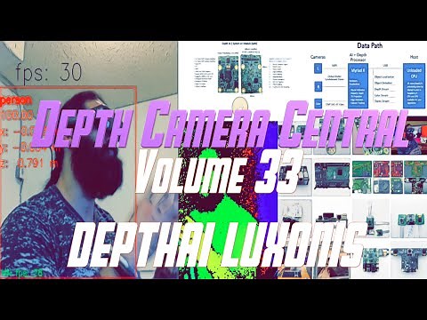 Depth Camera Central Volume 33: Luxonis OAK-D DepthAI OpenCV AI Kit Series 1