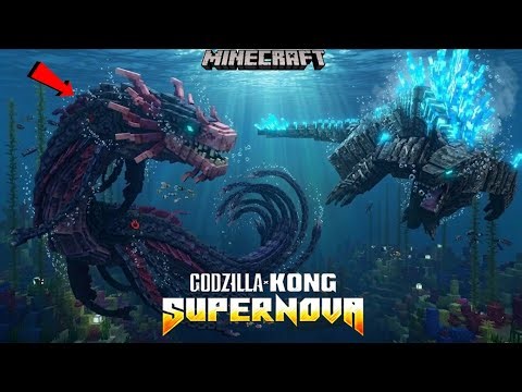 New GXK - Supernova addon has incredible kaijus 🔥🦖| Minecraft | Download | Zhasian 