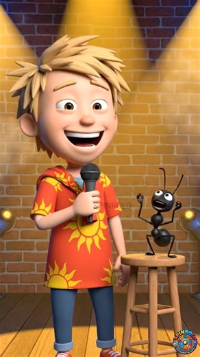 The Ant's Biggest Secret! 🐜😂 #Shorts #Comedy #Spinrolo