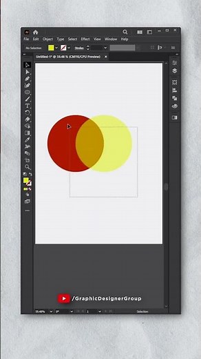 Flatten Transperancy in #adobe #illustrator #shorts #tutorial #viral #reels #video