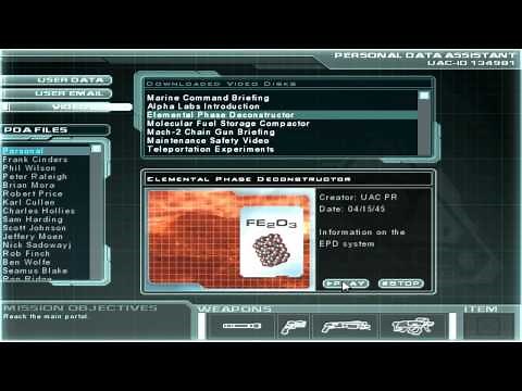 Doom 3 - Elemental Phase Deconstructor