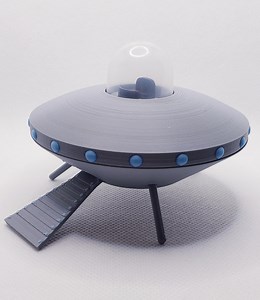 3D Printed UFO Alien Space Craft / Spaceship- Hide / Feeder for Isopods and Insects - Functional Terrarium Decor - Etsy