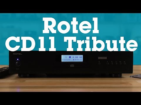 Rotel CD11 Tribute single-disc CD player | Crutchfield