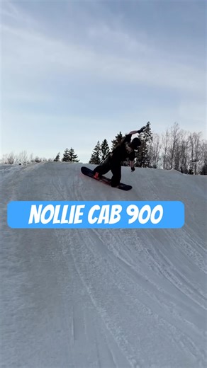 Nollie cab 900. ‪@NideckerSnowboards‬ #snowboarding #lumilautailu #talvi #kevät