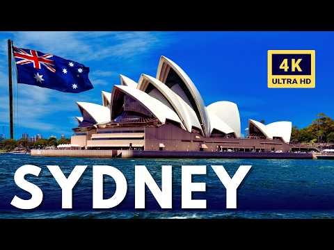 Sydney Australia in 4K 🇦🇺 Stunning Drone Views of Iconic Attractions