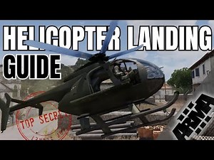 ARMA 3 : How To Fly & Land a Helicopter | Complete Guide | J-HOOK = WRONG!