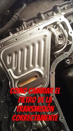 How to Change the Transmission Filter Correctly