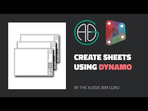 Create Sheets using Dynamo! (Views to Sheets 2/3)