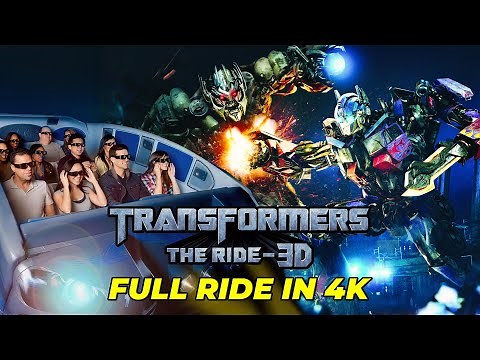 Transformers The Ride - 3D - Universal Studios Florida Orlando 2025 [4K]