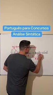 Syntactic analysis exercise #Portuguese #PortugueseTips #SyntacticAnalysis #PortugueseForCompetit...