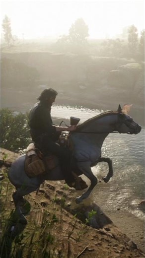 High Distance Jumping Horse #rdr2 #shorts
