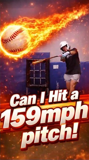 I Tried to Hit a 159 MPH Pitch NOT IMPOSSIBLE!