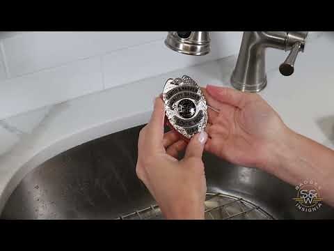 How do I Clean My Metal Police or Fire Badge