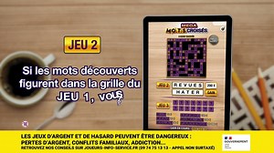 Méga Mots Croisés : jeu de grattage illiko® en ligne ! 600 000 € à gagner | FDJ®