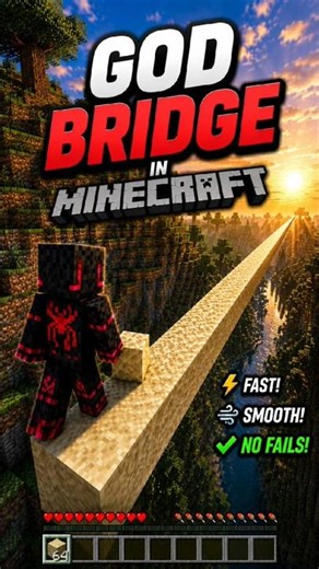 Trying one of the hardest Minecraft bridging techniques! 🤯 #indiantellybridger scratchgamerz mc