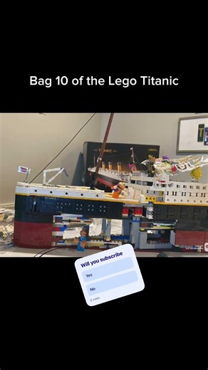 Bag 10 of the LEGO titanic (episode 2)