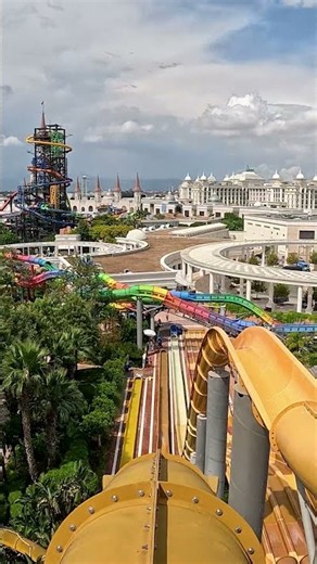 The Land of Legends’ Deep Dive | Straight Down & Full Speed! #waterslide #aquapark #viralshorts