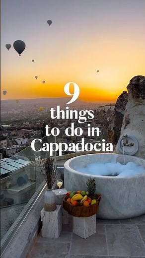 🇹🇷 9 things to do in Cappadocia #cappadocia #turkeytravel #visittürkiye