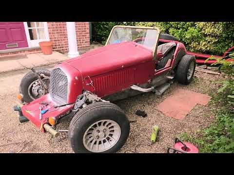 Kit car restoration. Time lapse. Strip down and recommissioning of a Marlin