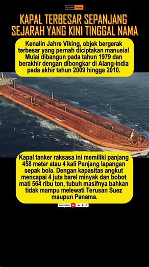 Kapal Terbesar Sepanjang Sejarah yang Kini Tinggal Nama