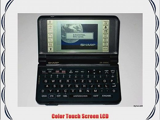 Sharp Zaurus ZR-5000 PDA Personal Electronic Organizer