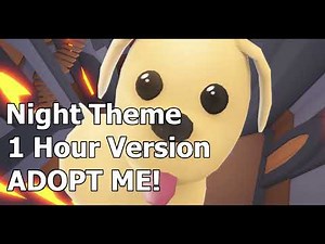 🐶Adopt me Night Theme 1 Hour!🕐