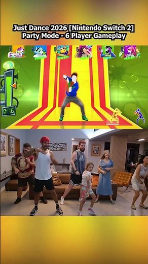 Just Dance 2026 Party Mode! ✨️ #justdance