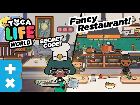 Secret Code at the Fancy Restaurant in Toca Life World