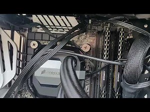 Asus z170a corsair hydro Series h100i v2 Cpu fan error