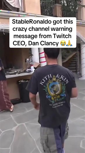 Dan gotta chill bruh on my boy Ron 😭 #stableronaldo #funny #twitch #fyp #viral