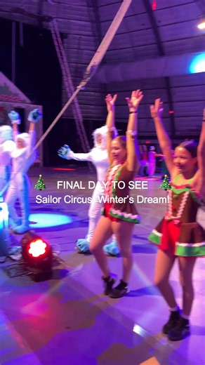 🎪✨ TODAY IS THE LAST DAY! ✨🎪 Don’t miss your final chance to experience Sailor Circus Winter’s Dream — the magical holiday spectacular from America’s longest-running youth circus! Follow two sisters on a winter adventure alongside their mischievous Elf on the Shelf, brought to life by the incredible talent of Sailor Circus student performers. It’s the perfect affordable, family-friendly way to make holiday memories together. ❄️🎄 🕑 Showtimes TODAY: • 2:00 PM • 7:00 PM 🎟️ This is it — final p