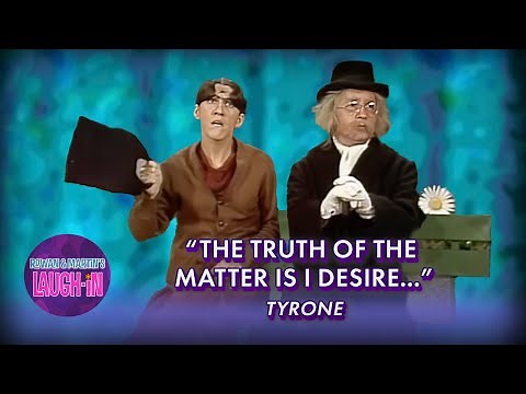 Tyrone Has A Big Question for Gladys | Rowan & Martin's Laugh-In