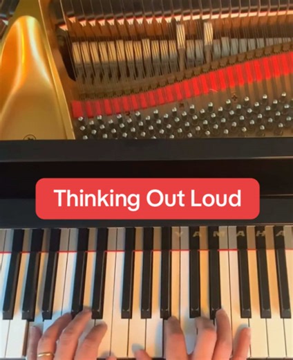 Haunting Piano Cover of 'Thinking Out Loud'