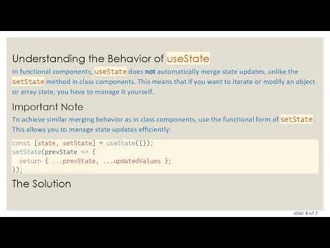 Fixing React State Updates in Your Components