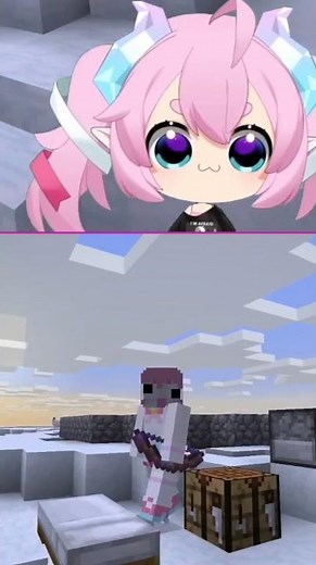 Chibidoki - Chibi's Minecraft Skin - She Made (Minecraft) #chibidoki #vtuber #short