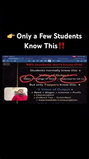 👉 National Income Trick 🔥 | Value Added Method (Class 12)