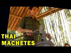 How Blacksmiths make Traditional Thai Machetes