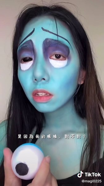 Corpse Bride Makeup Tutorial for Halloween