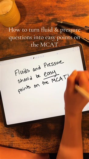 How to Turn Fluid & Pressure Questions into Easy Points on the MCAT