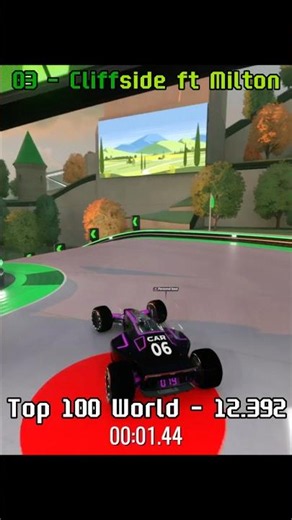 TOP 100 WORLD 🔥 CLIFFSIDE FT’ MILTON – 12.392 | Trackmania Weekly Shorts Week 77