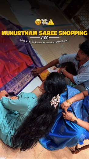 VR | British Ponnu | Lifestyle Creator on Instagram: "stuck between ‘just one day’ and ‘once in a lifetime 🤍 There’s something about the muhurtham saree that makes everything feel real. Not just the price tag or the tradition but the weight of the moment itself. So many emotions wrapped into one saree… family opinions, blessings, memories and the quiet realisation that this is a once-in-a-lifetime choice 🤍 Overwhelming, beautiful, and a little scary all at the same time. A memory I’ll carry lo