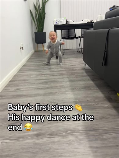 2 Year Old Baby Taking His First Steps