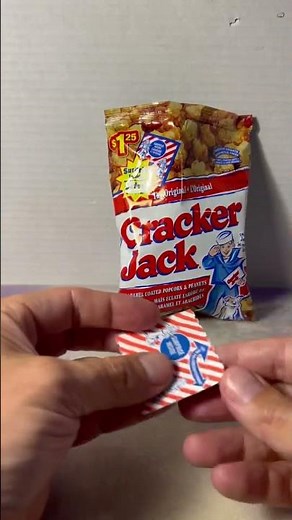 No more toys in Cracker Jack?? #nostalgia #crackerjack #retrotoys #childhoodmemories #throwback