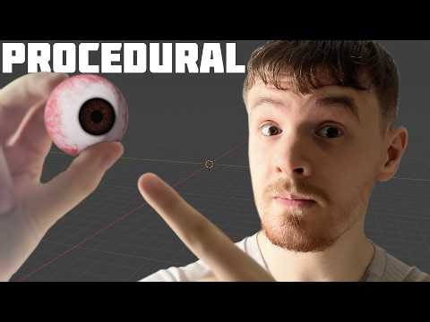 Procedural Eye in Blender – Complete Creation Workflow