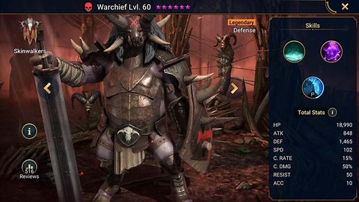 Warchief - HellHades - Raid Shadow Legends