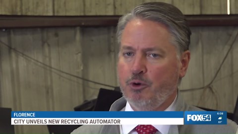 Florence unveils new automated recycling sorting line