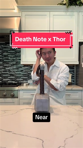 Death note characters attempt thors hammer challenge #llawliet #lightyagami #misaamane